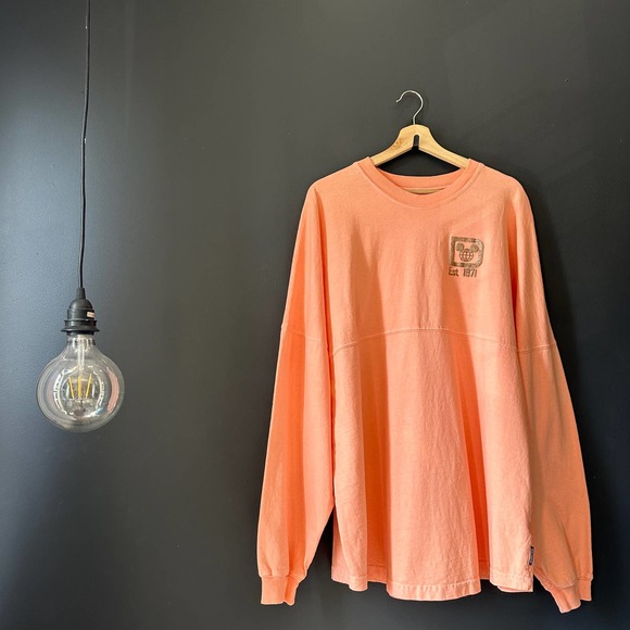 Disney Parks Walt Disney World Rose Gold Spirit Jersey Long Sleeve NEW Size XL - Picture 5 of 12